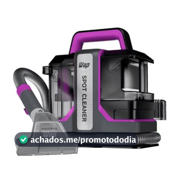 Extratora Spot Portátil Cleaner 127V / 220V W3 WAP com Sistema Borrifa, Esfrega e Extrai - Extratora Doméstica