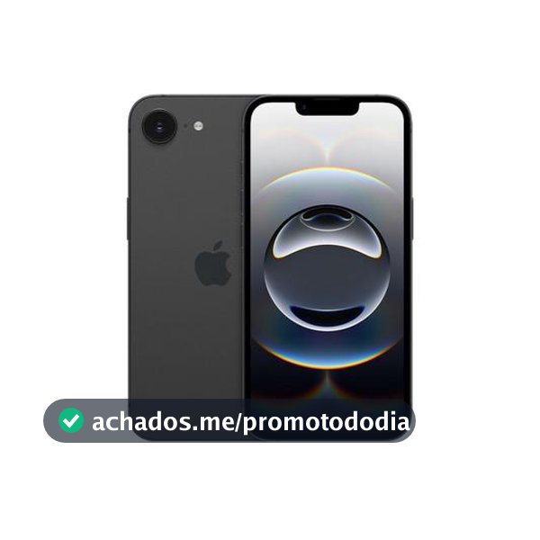 Apple iPhone 16e 128GB Preto 6,1" 48MP iOS 5G