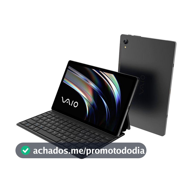 Tablet Vaio TL10 com Teclado de Conexão Inteligente 10,4" 128GB 8GB RAM Android 13 Octa-Core Wi-Fi 4G