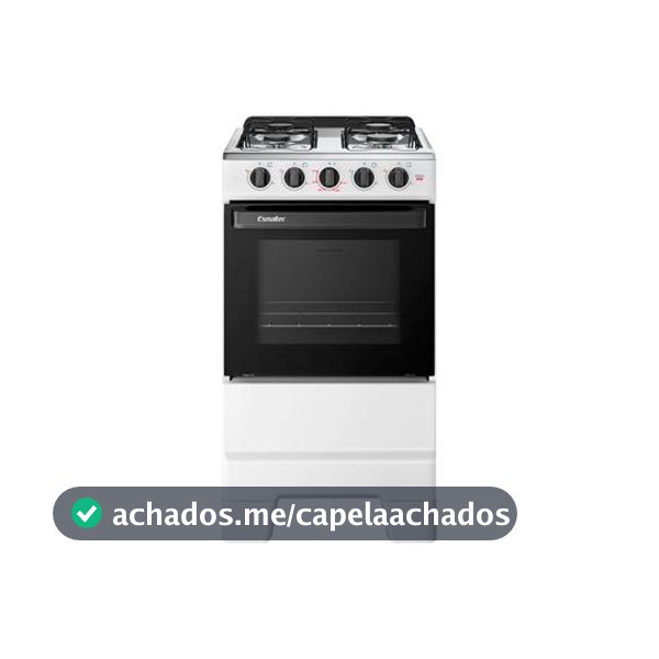 Fogão 4 Bocas Esmaltec Branco Ideal Pop 4120
