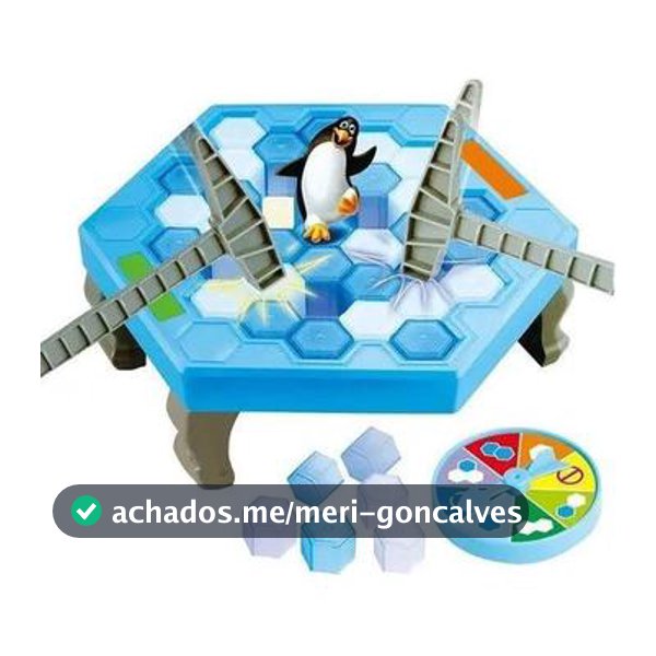 Jogo de Mesa Quebra Gelo do Pinguim Jogo de Tabuleiro Brinquedo Interativo Habilidade - Art Brink - Jogos de Tabuleiro - Magazine Nessafaustino