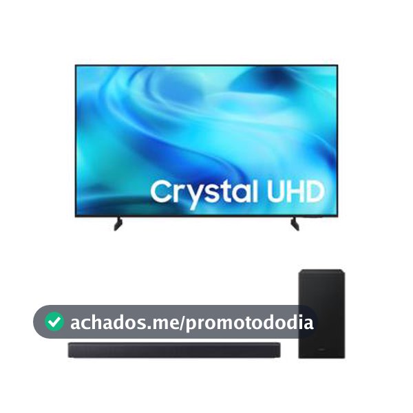 Samsung Smart TV 58" Crystal UHD 4K 2026 + Soundbar Samsung HW-B450F