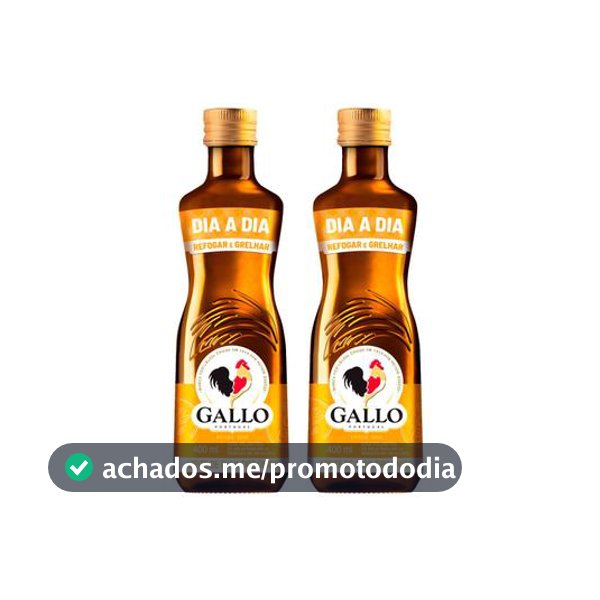 Azeite de Oliva Gallo 400ml 2 Unidades - Azeite