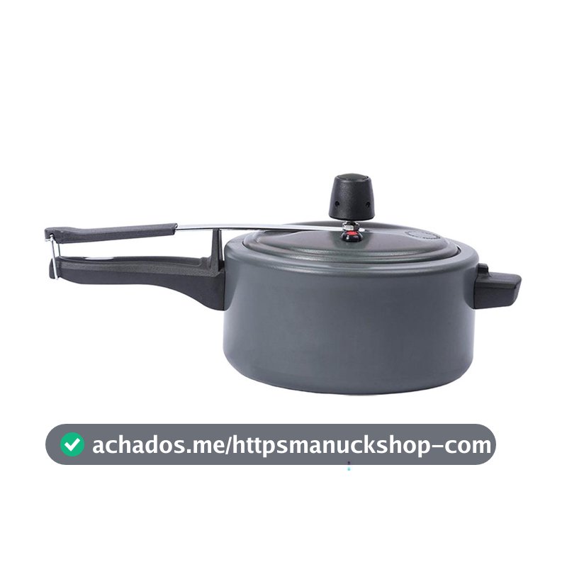 Panela de Pressão Brinox 3L Cinza Ceramic Life Vapt