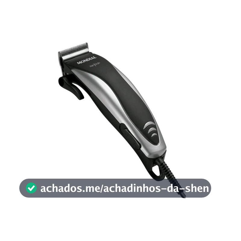 Máquina de Cortar Cabelo Mondial Hair Stylo