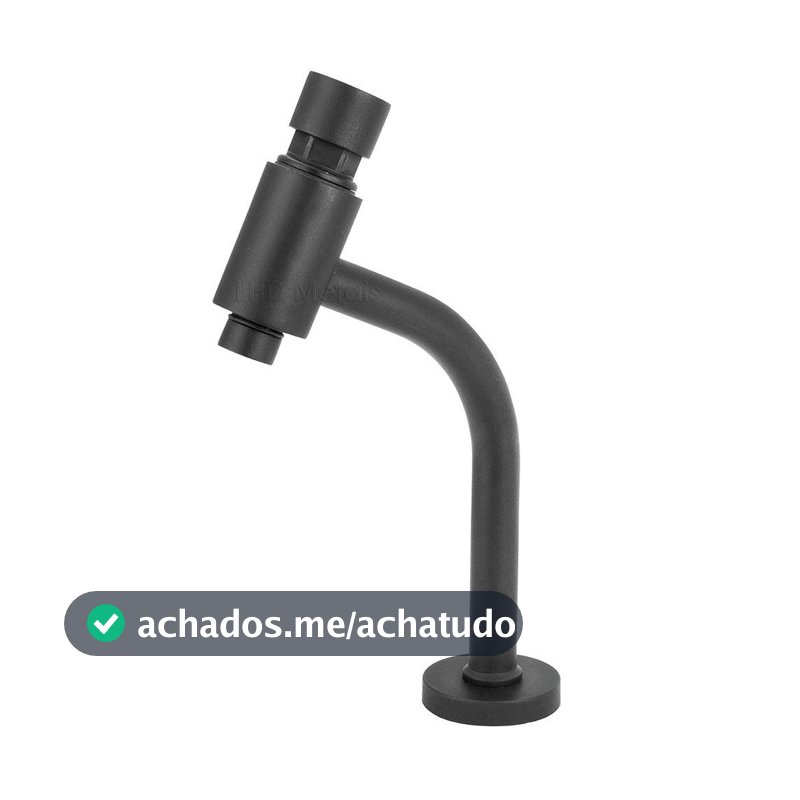 Torneira Automática Link Lavatório Banheiro Preto/Black Mesa