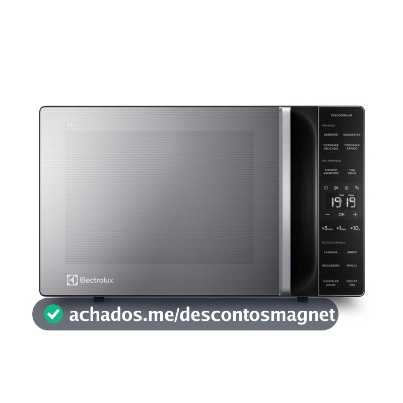 Micro-ondas Electrolux 23L Prata Efficient ME23S
