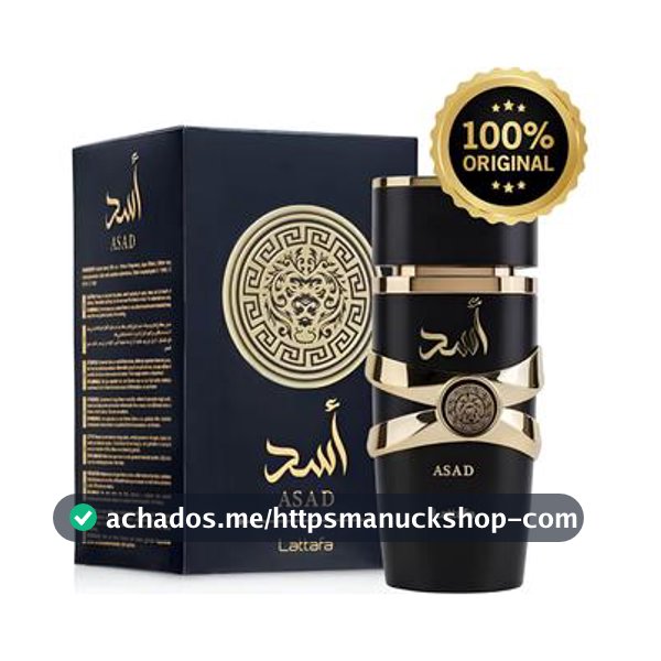 Perfume Arabe Asad Original Fragrancia Oriental Importado EAU DE Parfum 100ml Lattafa