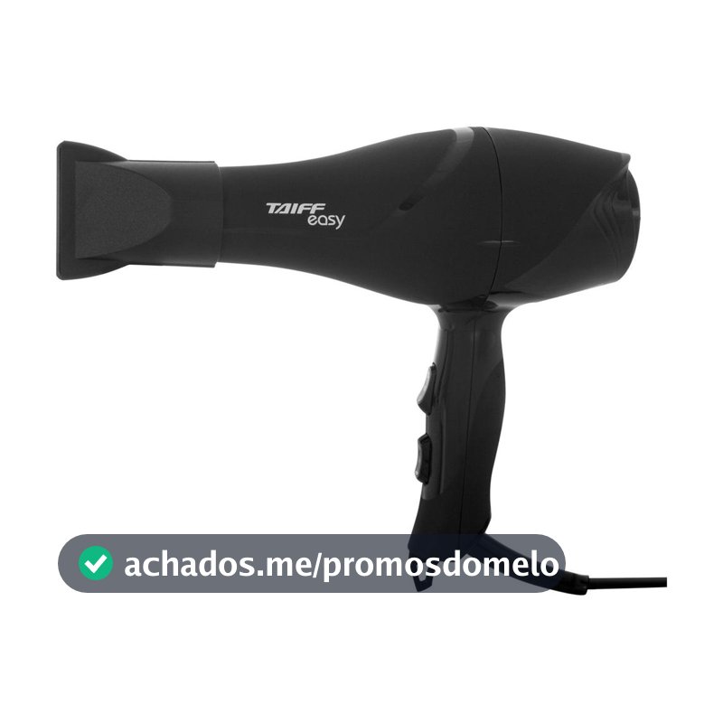 Secador de Cabelo Taiff Easy 1700W com 2 velocidades - Secador de Cabelo Profissional - Magazine Sacafarelli