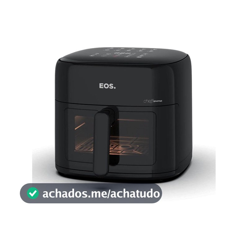 Air Fryer EOS Cheff Gourmet EAF08P 8,2L Digital Preta