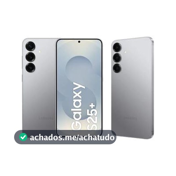 Celular Samsung Galaxy S25+ 5G, 256GB, 12GB RAM, Câmera Tripla de 50+12+10, Tela Grande de 6.7" - Galaxy S25+