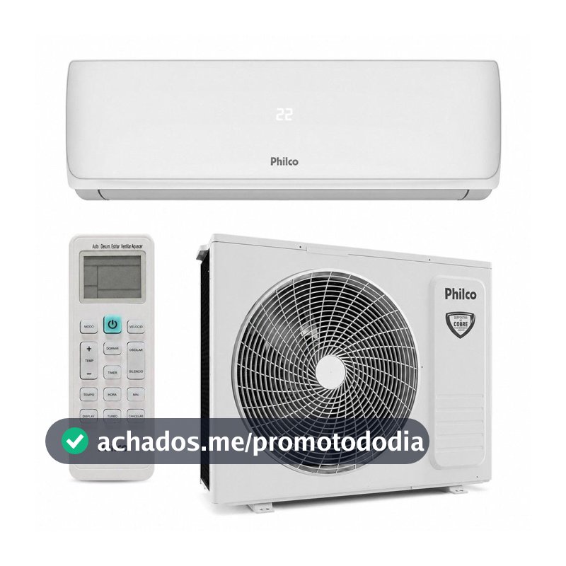 Ar Condicionado Split Philco 24.000 Btus Pac24qi Quente e Frio 220v