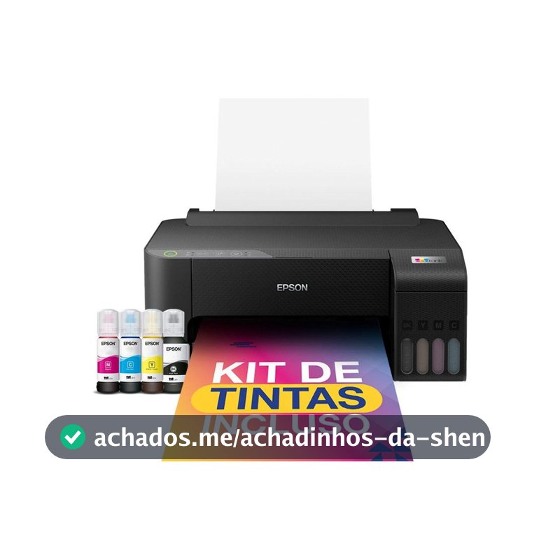 Impressora Epson Ecotank L1250 Tanque de Tinta Wi-Fi USB