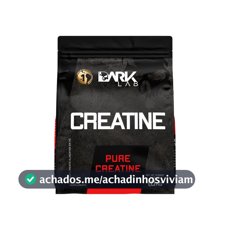 Creatina Pura 300g/500g/600g/1kg Dark Lab Monohidratada