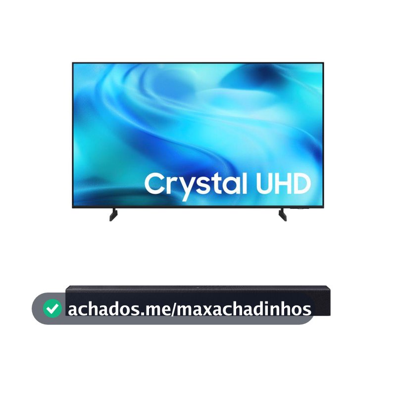 Samsung Smart TV 58" Crystal UHD 4K 2026 + Soundbar Samsung HW-B400F - Smart Tv - Magazine Ofertasdojersu