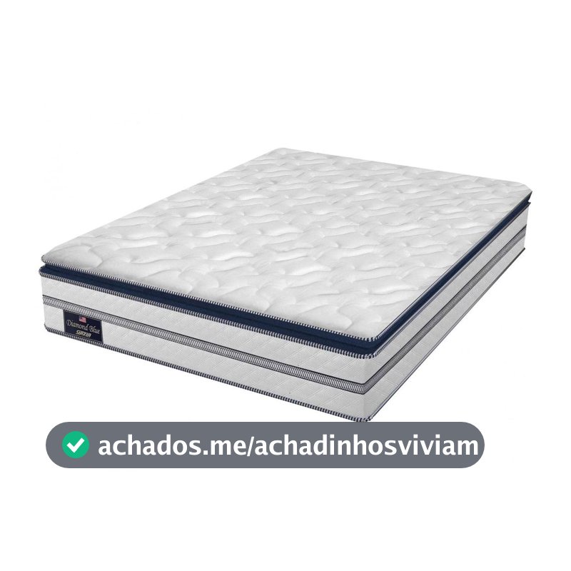 Colchão King Gazin de Molas Ensacadas 32x193x203cm