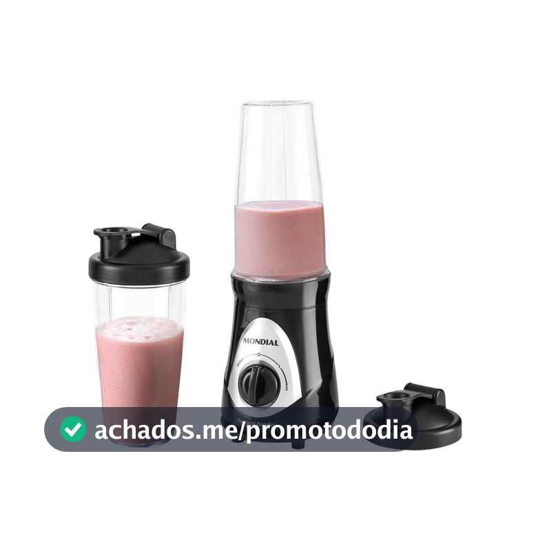 Liquidificador Portátil Mondial Personal Blender DG01 - Mini Liquidificador Portátil - Magazine Jhjofertas