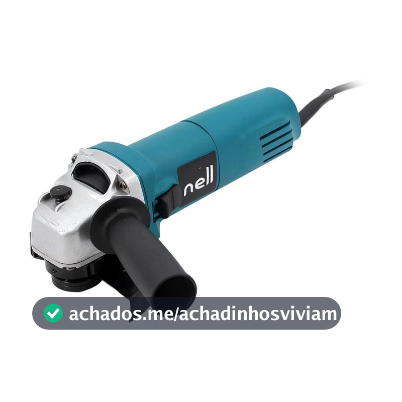 Esmerilhadeira Nell Angular 720W 4 1/2" (115mm) com Acessórios 4 Peças MB-TO033