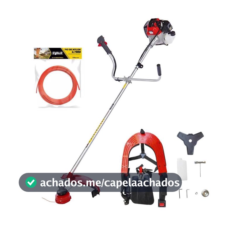 Roçadeira Lateral 2HP 52cc RT55L-B e Fio de Nylon 2.7mm 10M TOYAMA