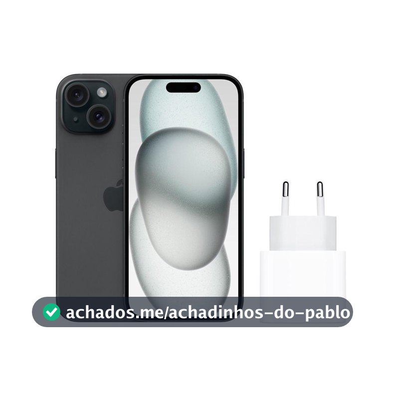 Smartphone Apple iPhone 15 128GB Preto