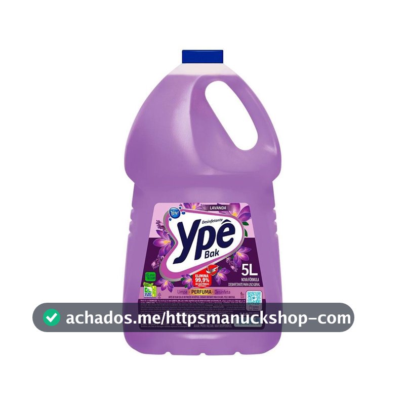 Desinfetante YPE BAK Lavanda 5 Litros