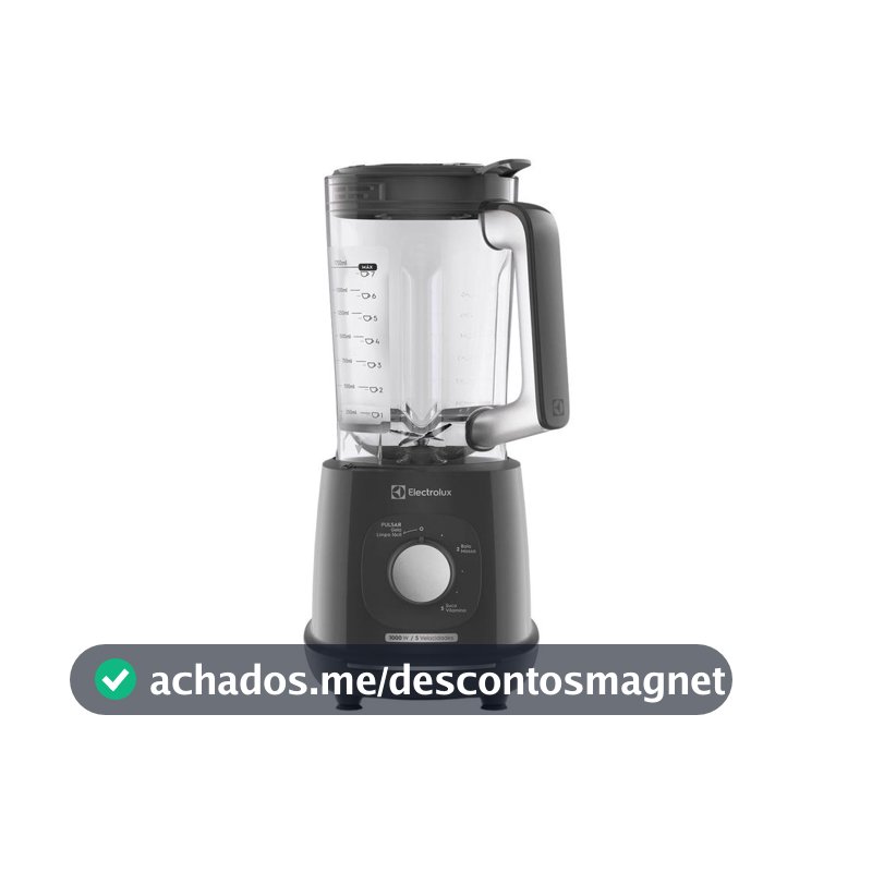 Liquidificador Electrolux EBL1000 5 Velocidades 1000W Cinza 4610AVBR402