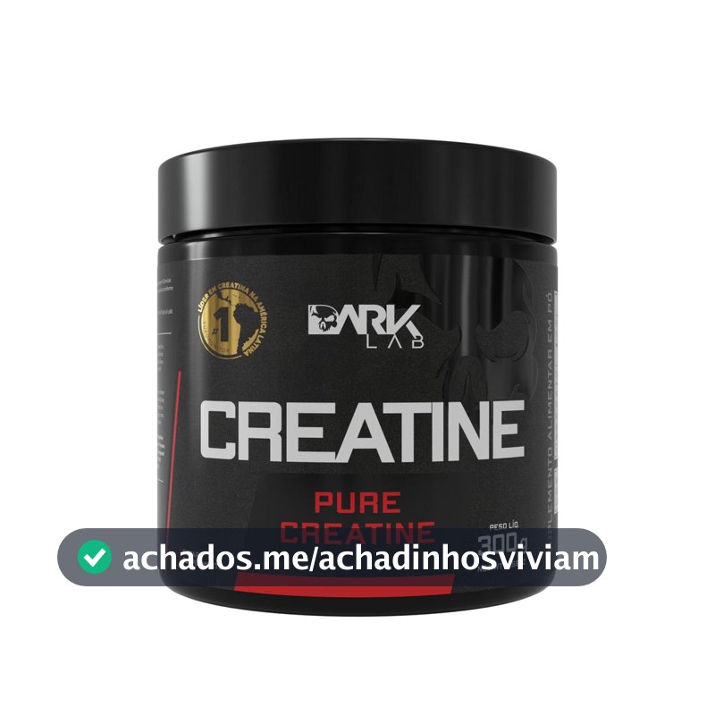 Creatina Pura 300g/500g/600g/1kg Dark Lab Monohidratada