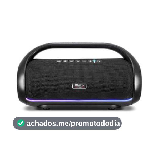 Caixa de Som Speaker Philco Extreme 220W PBS220BT Preto Bivolt