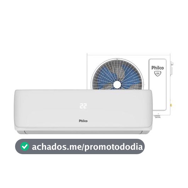 Ar-condicionado Split 24.000 BTUs Philco Frio PAC24FI - Ar Condicionado Split
