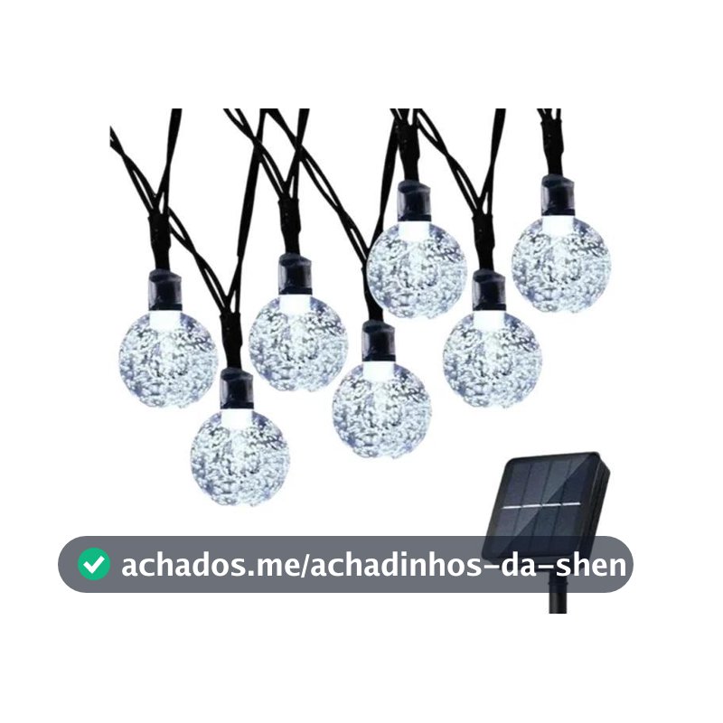Luzes De Cordão Solares À Prova d'Água Com 200 LEDs, Guirlanda De Natal De Cristal Para Decoração De - super-cheese - Pisca Pisca - Magazine Sacafarelli