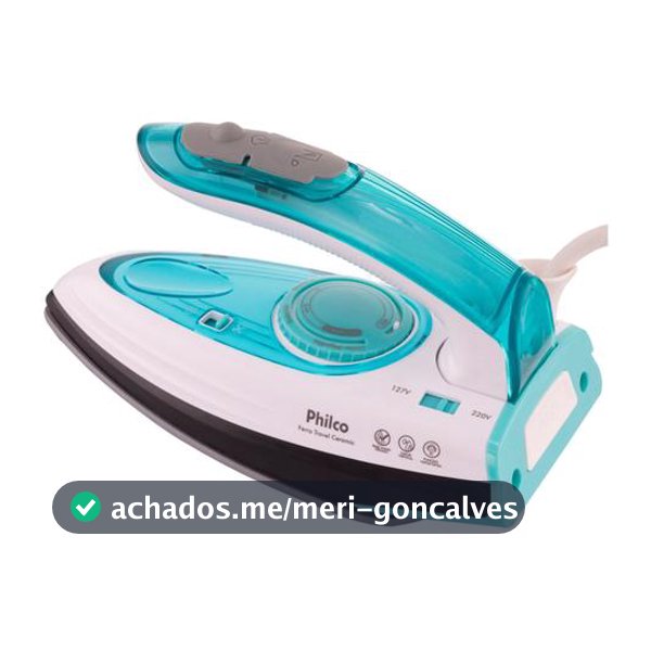 Ferro de Passar Roupa a Vapor Philco