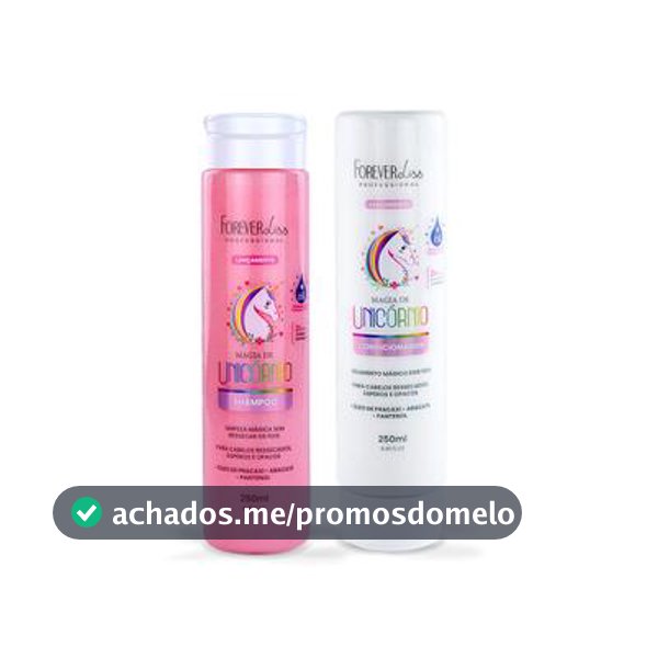 Kit Shampoo E Condicionador Magia De Unicórnio