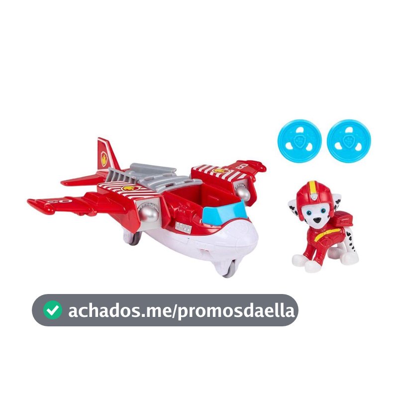 Avião de Brinquedo Patrulha Canina Air Rescue