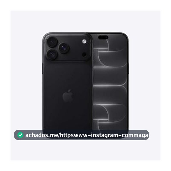 Apple iPhone 18 Pro Max 512GB Preto 6,9" 48MP iOS 27 5G