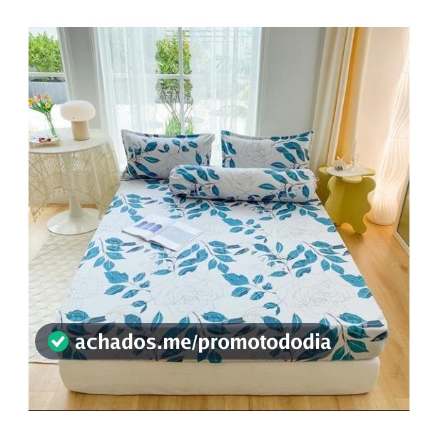 Jogo de lençol casal queen 3 pçs microfibra estampas sortidas 1 - Relíquias do Interior - Jogo de Cama