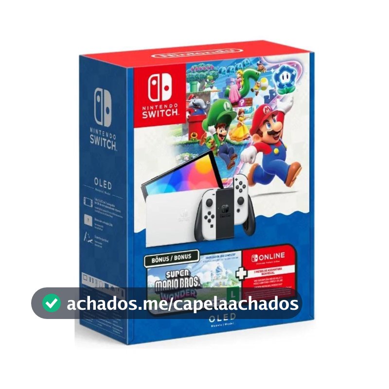 Console nintendo switch oled 64gb mario bros wonder - Console Nintendo Switch - Magazine Aeasy