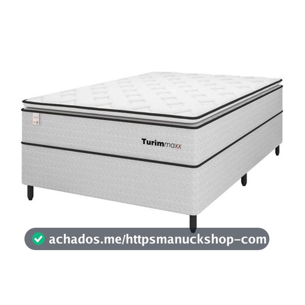 Cama Box (Box + Colchão) Casal Plumatex