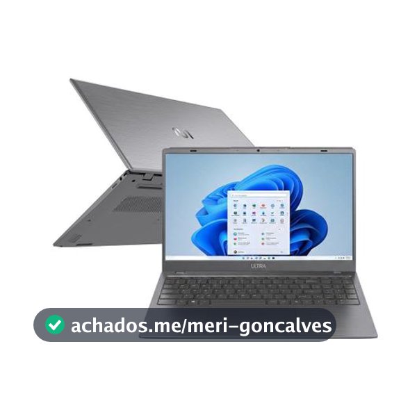 Notebook Multi Ultra UB366 Intel Pentium Gold 6500Y 8GB RAM 128GB Flash eMMC 1TB Nuvem 15,6" FHD Windows 11