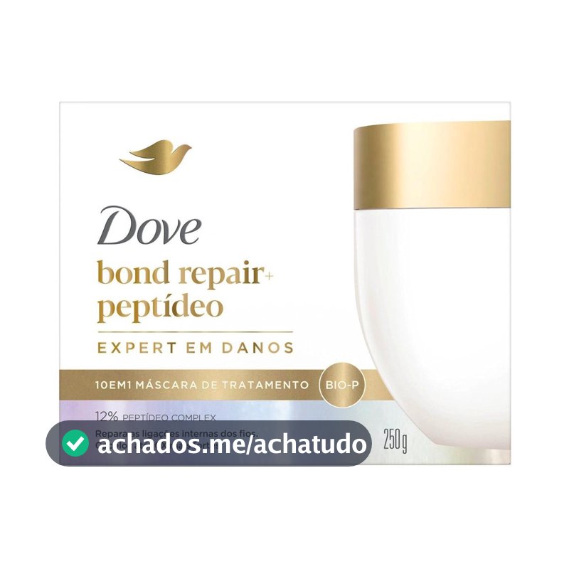 Máscara de Tratamento Dove Bond Intense Repair 10 em 1 250g