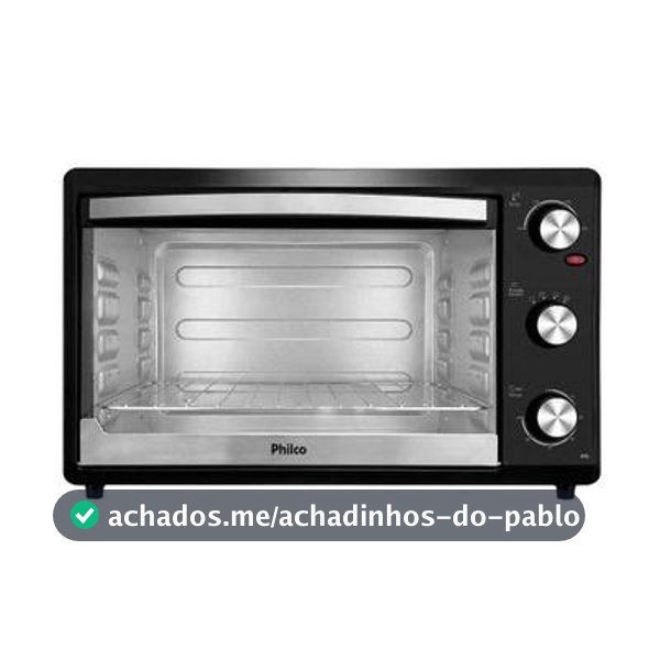 Forno Elétrico Philco PFE44P Dupla Resistência 44L - Forno Elétrico