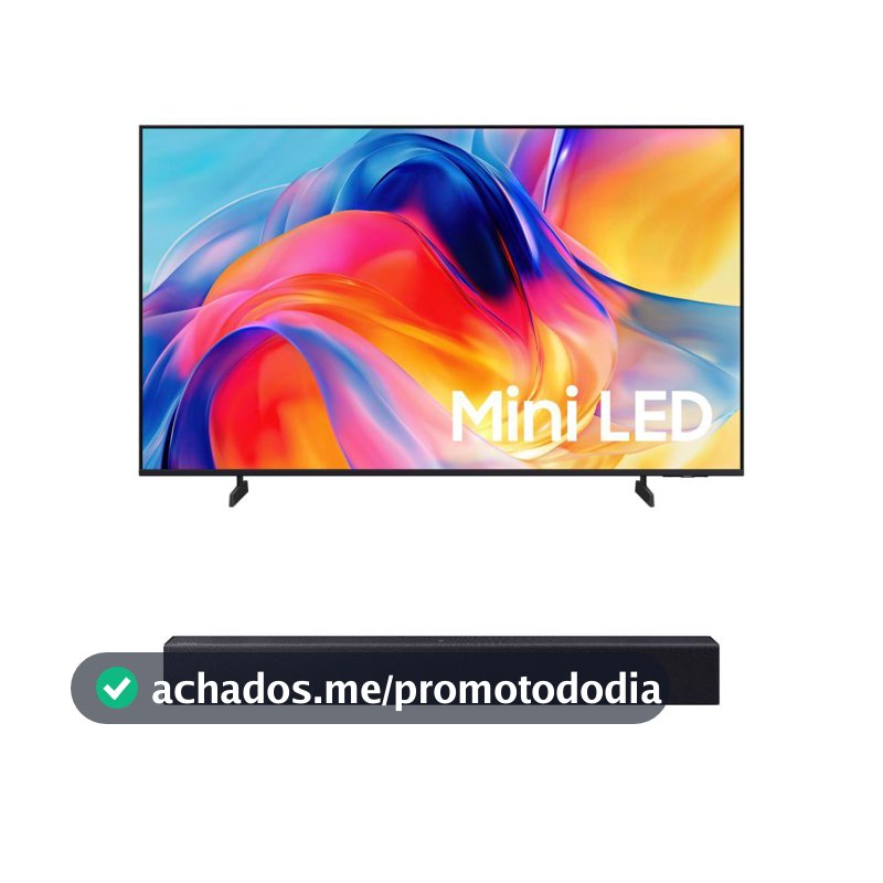 Samsung Smart TV 65" MiniLED 4K M75H + Soundbar Samsung HW-B400F