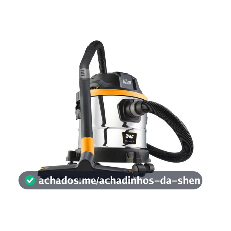 Aspirador de Pó e Água WAP GTW 15 14,8L 1700W Inox 220V FW008810 - Aspirador de Pó e Água - Magazine Sacafarelli