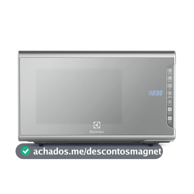 Micro-ondas Electrolux 31L cor Inox Espelhado com Painel Integrado e Função Tira Odor (MI41S) - Micro-ondas - Magazine Queropromolulu
