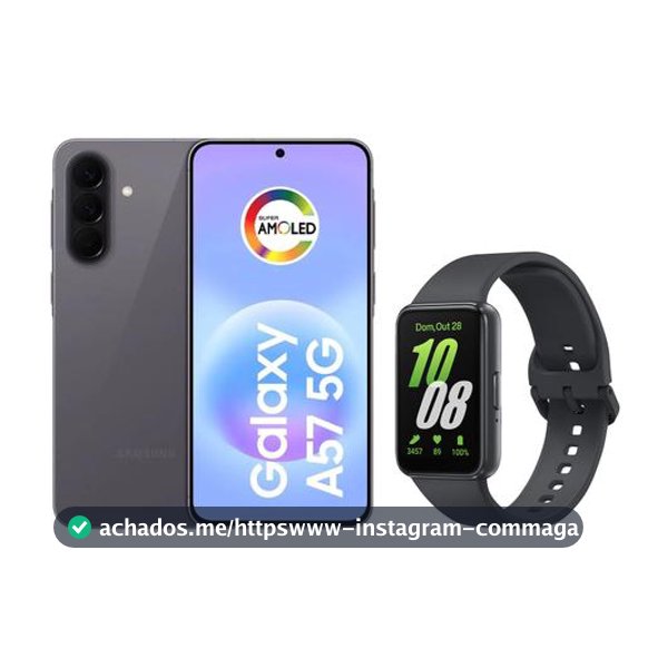 Smartphone Samsung Galaxy A57 256GB Cinza