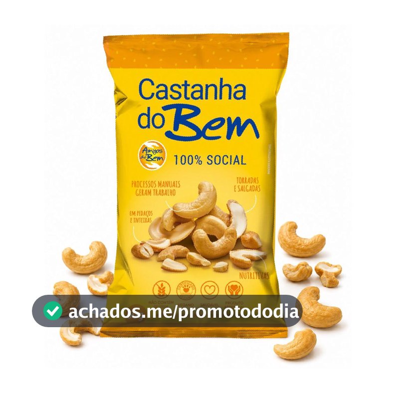 Castanha de Caju do Bem 50g Amigos do Bem