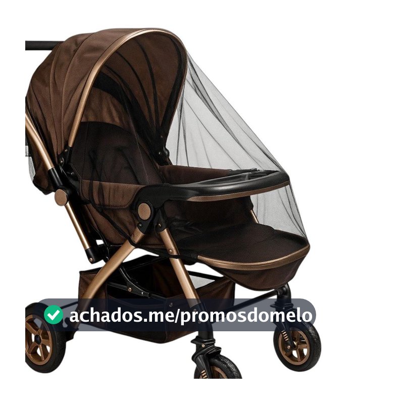 Mosquiteiro para Carrinho de bebê- Mosquiteiro universal - Empório e Decorações - Mosquiteiro - Magazine Sacafarelli