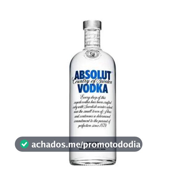 Vodka Absolut Natural 1L Original