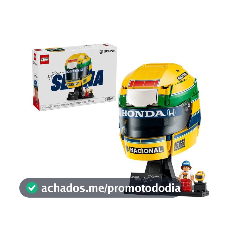 LEGO Editions Capacete do Ayrton Senna