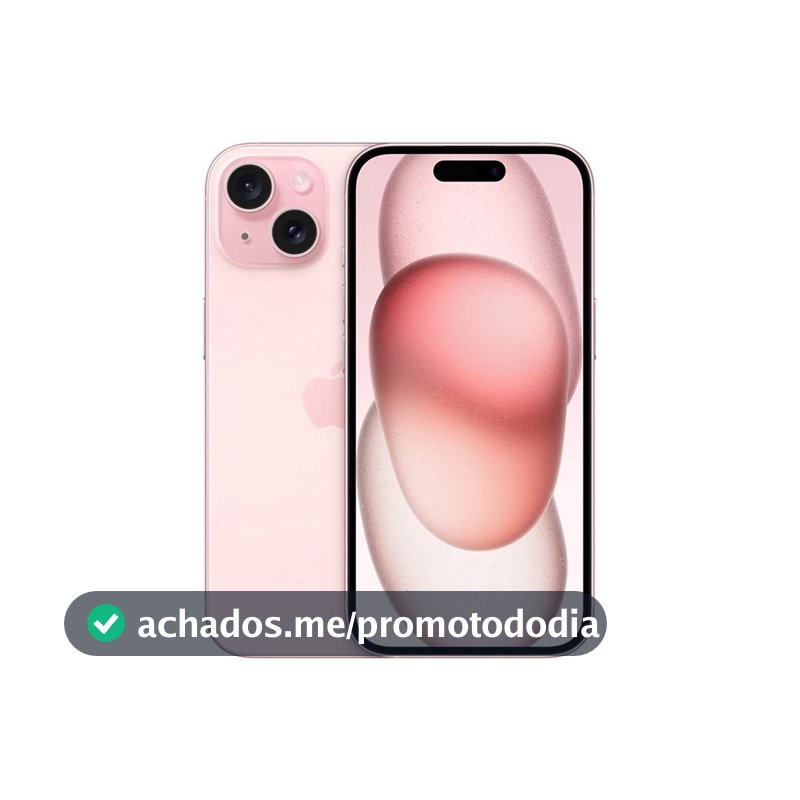 Apple iPhone 15 128GB Rosa 6,1" 48MP iOS 5G