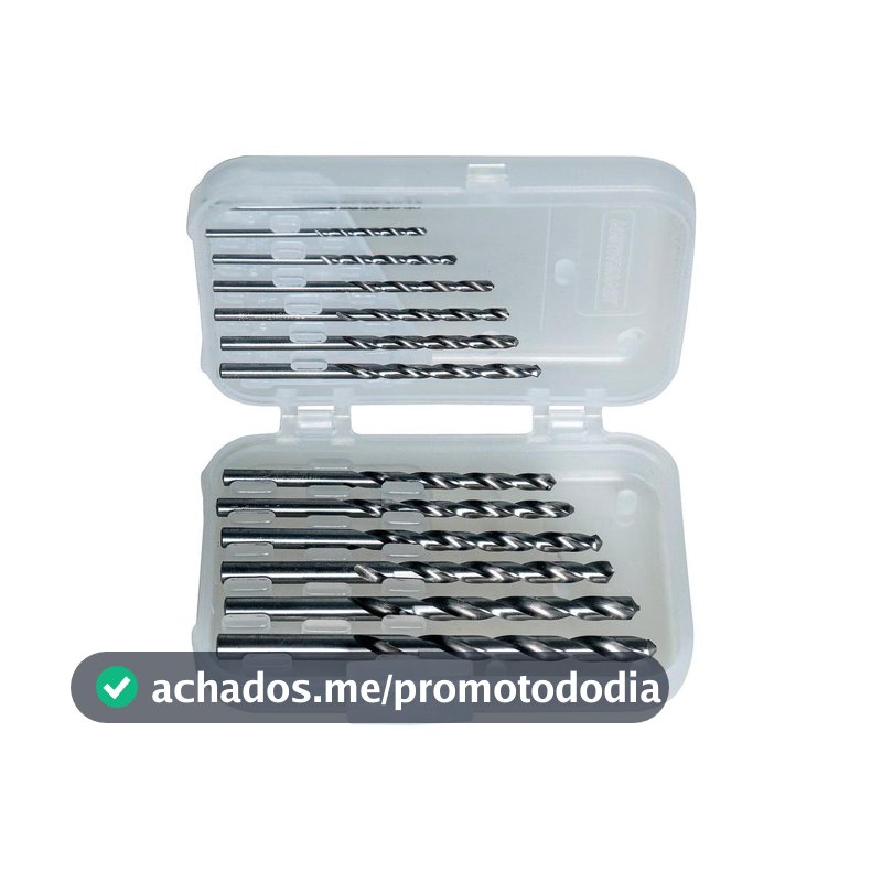 Jogo de Brocas para Aço Tramontina 13 Peças Master 43146513